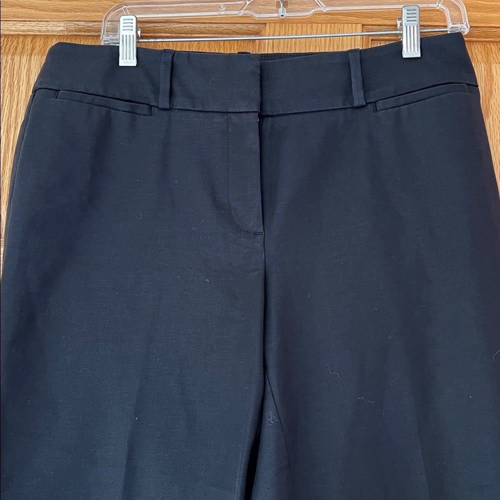 LOFT Riviera “Julie” Spring / Summer Black Ankle Pants / Dress Pants Size 6